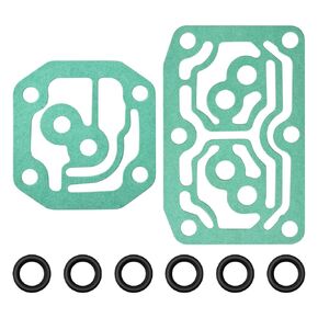 Transmission Linear Solenoid Gasket with O-Rings Seal Compatible with Hond-a CR-V (02-11)/Element (03-08)/Accord (03-07), Replace 28262-PRP-000 28250-PRP-013