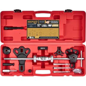 9-in-1 Versatile Slide Hammer Puller Set: Front Wheel Hub Bearing Remover and Rear Wheel Axle Hub Dent Shaft Puller Tool Kit