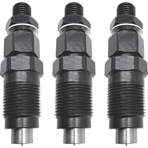 3Pcs Fuel Injector 16871-53904 16001-53002 Compatible with D722 BX1860 BX1870 BX1880 BX2360 BX2370 BX2380 BX23S BX25 BX25DLB U17 RTV900G9 ZD101 Engine
