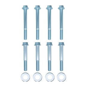 Set of 4 M10-1.5 Engine Support Bolt Kit Bolt Flanges for LSX LS LS1 4.8L 5.3L 6.0L 6.2L LR4 LQ4 LS6 LQ9 L33 LS2 LH6 L92 L76 LY2 LY5 LY6 LC9 LFA LH8 LMG