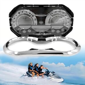 278002270 for Sea Doo LCD Speedometer Gauge Cluster & Chrome Bezel Fit for 2006-2011 GTX RXT RXP RXT-X Wake 155 215 255 RS