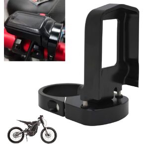 قوس MATTION RECING RACING SPEADO مع حارس العرض الرقمي CNC CNC SPEEDEMENTER MOUNTING TOOTION FOR SUR RON X/ S SEGWAY X160/ X260 ELECTRY DIRT BIKE EBIKE - Black