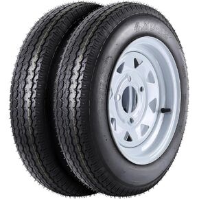 2 حزمة 4.80-12 4.80x12 480-12 4.80-12 إطارات المقطورة مع 12 'الحافات ، 4 العروة في 4.5' ، مجموعة التحميل C 6PR