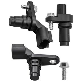 Camshaft and Crankshaft Position Sensor Replace 12577245 12588992 Fit for Buick Lacrosse Regal Verano Chevrolet Captiva Cobalt Equinox HHR Impala Malibu, 3 Pcs Camshaft Crankshaft Sensor