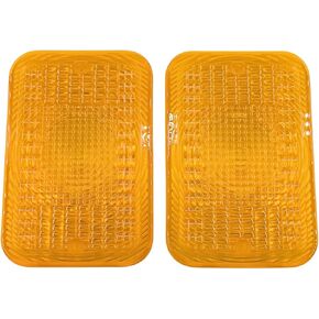 استبدال عدسة العنبر LVU18745 عدسة ضوء الذيل FIT John Deere Tractor 1023e 1025r 1026r 2027r 2032r 3120 3203 3320 4105 4520 4600 5415 5425 (2 Pack)
