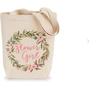 Mud Pie Flower Girl Tote Bag