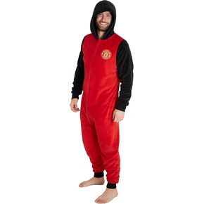 Manchester United F.C. Mens Pyjamas, Fleece Mens Pyjamas, Football Gifts For Men