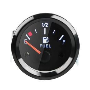 2 "52 مم مجموعة مقياس الوقود ، مقياس عداد خزان الوقود DC 12V للسيارات