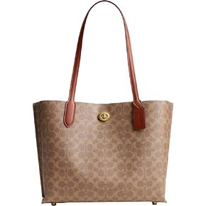 Coach Willow Tote, Tan Caramel