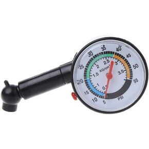 Car Tire Pressure Gauge 10-65 PSI, Auto Tire Inflation & Deflation Measurement Tool, Durable & Accurate
