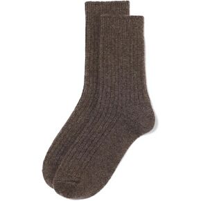 الجوارب الناعمة في Yak Wool العضوية - جوارب سرير مستدامة ، هدية فاخرة ، اكتشاف نادر ، مصنوع في منغوليا ، جنسين