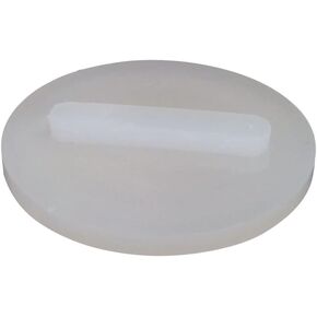 ICON 12480 Spin Fitting, Patch, 1.4" Pilot 1.9" OD, White
