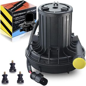 for:-BMW Secondary Air Injection Pump Fit for:-BMW 325i 2003-2005 325Ci 325xi 330Ci 330i 330xi 525i 530i 545i 645Ci M5 M6 X3 X5 Secondary Air Pump Smog Pump 2003-2010, OE# 11727571589