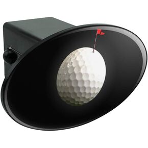 الرسومات والمزيد من لعبة Golf Ball Moon Flag Golfing Golfing Oval Tow Train Trailer Cover Cover Cover Insert