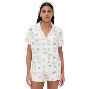 PJ Salvage Women's Limes & Sunshine Pj Set with Headband