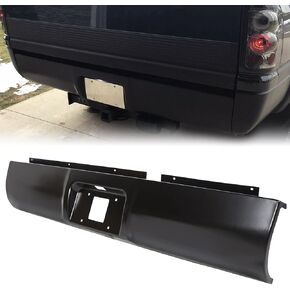 Ecotric Steel Roll Pan متوافق مع 1994-2001 Dodge Ram 1500 2500 3500 W/RICENT PLATE حامل LED