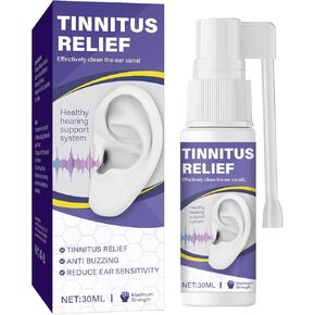 Tinnitus Relief-for-Ringing Ears, Tinnitus Treatment Spray, Reduce Ear Noise & Improve Hearing, Effective Reduce Ear Ringing