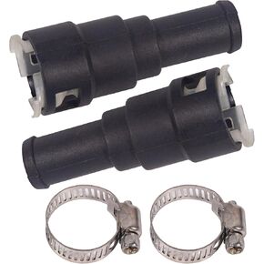 800-403(2PCS) Heater Hose Connector 5/8in Heater Tube Compatible with Chevrolet Chevy Ford E-150 250 350 1986 1987 1988 1989; Cadillac Escalade 1986-2006;GMC Buick Oldsmobile