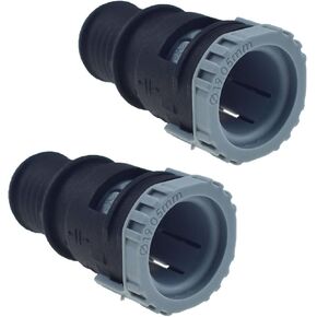 2PCS 1495393 Heater Hose Connector Fit For Ford C-Max Focus MK2 Escape Kuga 2.0L EcoBoost