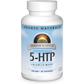 المصدر Naturals Sciene Science 5 -HTP 100 ملغ - 30 كبسولة
