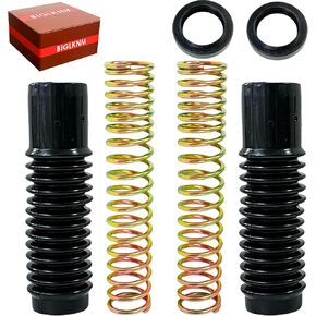 Front Fork Boot & Spring Seal Rebuild Kit Fit for CT90 Trail 90 CL125 CB125 CT90 CL90 CT90 OEM# 51611-459-880