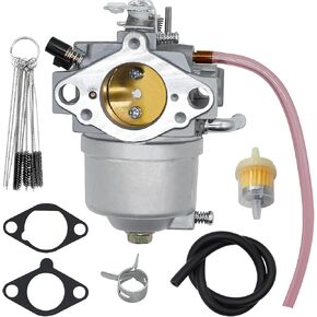 ﻿Carburetor Engine FB460V 15003-2796 for Kawasaki FB460V 4 Stroke Engine 15003-2777 Carb with Gaskets Filter Clamp Fuel Line Cleaner Tool Kit