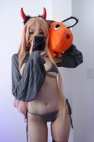 Koruraclub Knitting Coziest Devil Costume （مجموعة من 7 قطع） Gray Premium Sweater Cosplay Lingerie للنساء Cosplay Costume in Saudi Arabia
