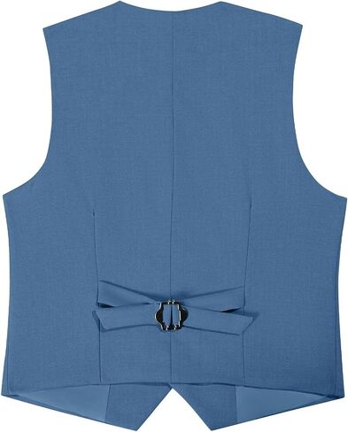 Boys Vest Double Breasted Suit Vest for Boy Formal Casual Western Wedding Waistcoat and Tie in Saudi Arabia
