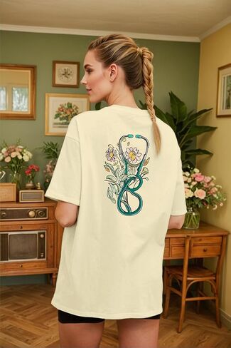 ممرضة قميص ممرضة الحياة tshirt التمريض طالب الممرضات الممرضات الأسبوع ممرضة هدية عرض غير رسمي قمم قصيرة الأكمام in Kuwait