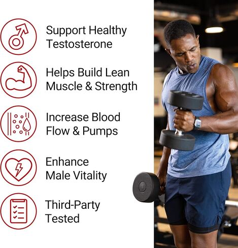 FORCE FACTOR Test X180 Alpha v2 T-Support for Men, T-Supplement to Help Build Strength, Boost Nitric Oxide, and Support Daily Performance, 120 Tablets in Saudi Arabia