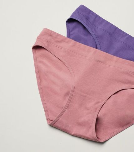 David Archy Womens Cotton Bikini Intevable Lowble Low Rise Soft Strench Hipster Banties for Women Multipack in Kuwait