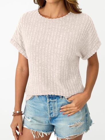 Lillusory Women Shirt shirt Summer Sweater Sweater Dary Dishal Bluse Business Top Work Clothing in Kuwait