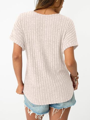 Lillusory Women Shirt shirt Summer Sweater Sweater Dary Dishal Bluse Business Top Work Clothing in Kuwait