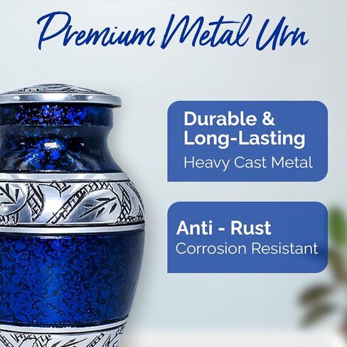 Elegant Mini Urns for Human Ashes Adult Female & Male - Beautiful Mini Urn for Ashes - Small Cremation Urns for Women - Memorial Keepsakes - Miniature Urn Set (Multicolor, Set of 4) in Kuwait