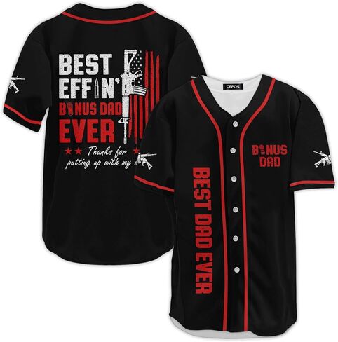 Dad Baseball Shirt, Father Soccer Jersey, Dad Gifts from Daughter Son, Gifts for Dad in Kuwait