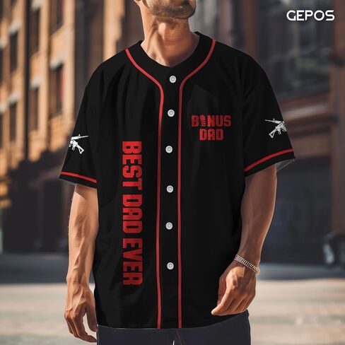 Dad Baseball Shirt, Father Soccer Jersey, Dad Gifts from Daughter Son, Gifts for Dad in Kuwait