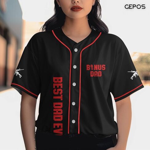 Dad Baseball Shirt, Father Soccer Jersey, Dad Gifts from Daughter Son, Gifts for Dad in Kuwait