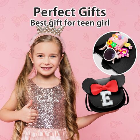 Birthday Gifts for 2 3 4 5 6 7 8 Year Old Girl Toddler Purse Initial Girls Purse Kids Purses Toddler Girl Gifts in Kuwait