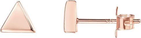 Pavoi 14k Gold Plated Sterling Silver Bar ، Dot ، Heart ، Triangle ، Star ، Cat | أقراط لذيذة للنساء in Kuwait