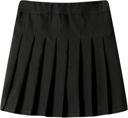 LittleSpring Girl School Uniform Pleated Skirt with Inner Shorts in Kuwait