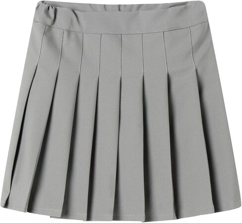 LittleSpring Girl School Uniform Pleated Skirt with Inner Shorts in Kuwait