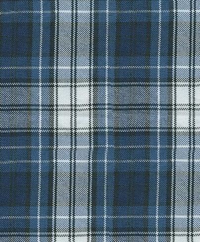 Plaid scrunchie, ClassExceed school uniform plaid, Back to school, handmade school uniform hair accessories (White forest Yellow Navy Plaid80) in Saudi Arabia