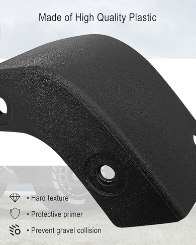 ULZOZN LH and RH Stone Rock Guard Trim Moulding Fit for Ford F-150 2021 2022 Replace ML3Z-99292A23-CA ML3Z-99292A22-CA in Kuwait
