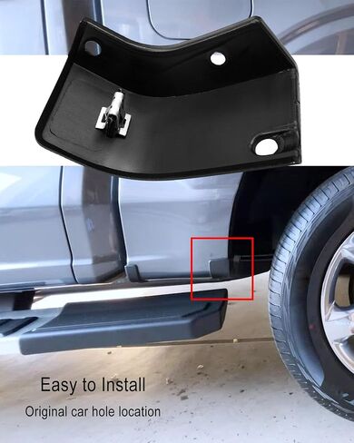 ULZOZN LH and RH Stone Rock Guard Trim Moulding Fit for Ford F-150 2021 2022 Replace ML3Z-99292A23-CA ML3Z-99292A22-CA in Kuwait