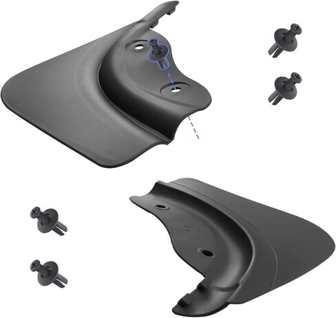 SUPER LINER Tesla Model Y Mud Flaps (2021-2025) No Drill Custom Fit, Durable All Weather Splash Guards - Military Grade PP+TPE Composite in Kuwait