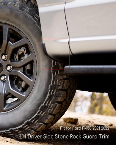 ULZOZN LH and RH Stone Rock Guard Trim Moulding Fit for Ford F-150 2021 2022 Replace ML3Z-99292A23-CA ML3Z-99292A22-CA in Kuwait