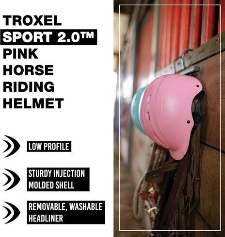 Troxel Sport 2.0 Horse Riding Helmet, Mint, Large in Kuwait
