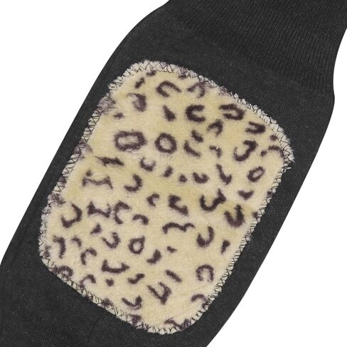 1 Pair Winter Warm Faux Fur Knee Brace Plush Fleece Lined Leg Knee Warmer Kneepad Knee Support Protector for Joint Pain Arthritis Tendonitis Sports in Kuwait