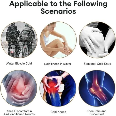 1 Pair Winter Warm Faux Fur Knee Brace Plush Fleece Lined Leg Knee Warmer Kneepad Knee Support Protector for Joint Pain Arthritis Tendonitis Sports in Kuwait