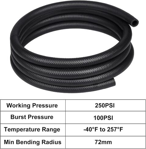 1/2" Transmission Oil Cooler Hose 5FT 250PSI SAE J1532 in Saudi Arabia